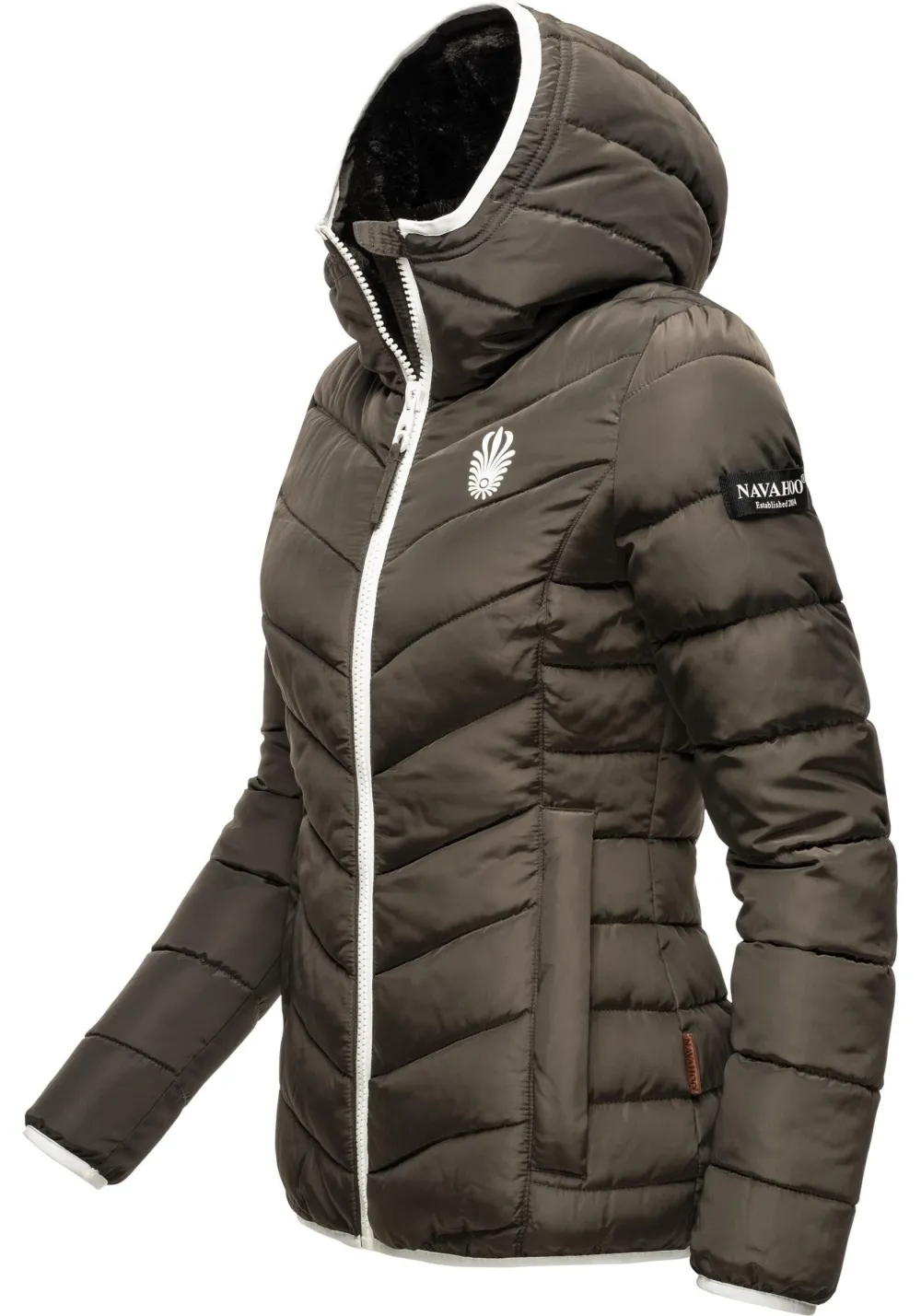Fashion Ladies Winter Hooded Jacket