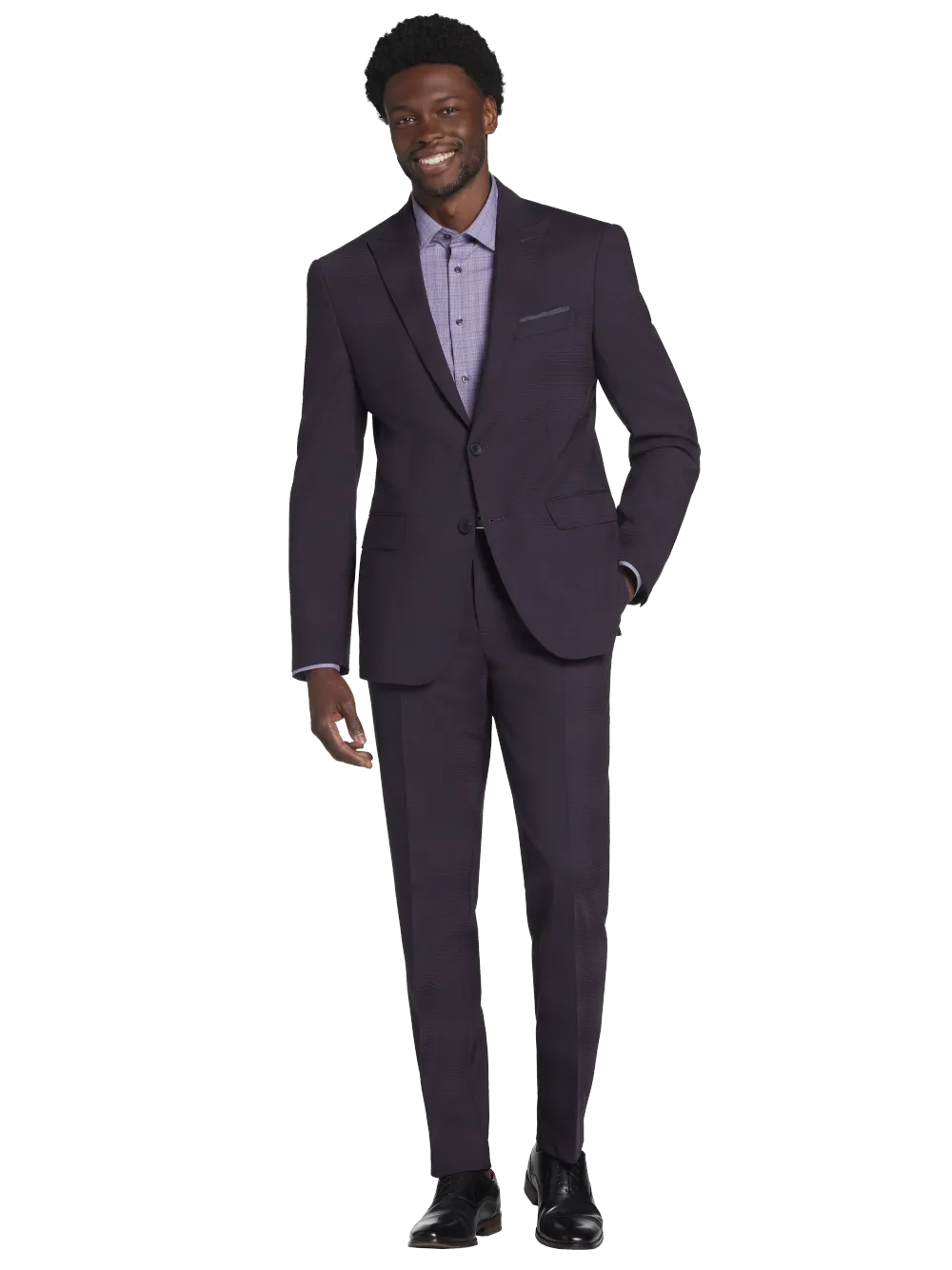 Awearness Kenneth Cole Modern Fit Wool Blend Suit Jacket