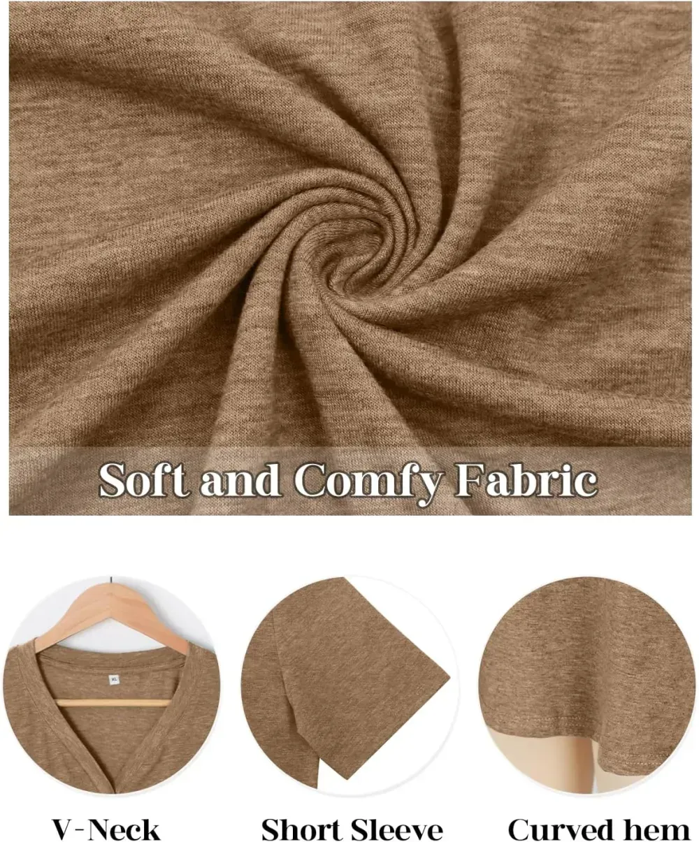 HDLTE Womens Plus Size Tops Floral Bell Sleeves Blouses Summer Crewneck Tunic Loose Casual T Shirts