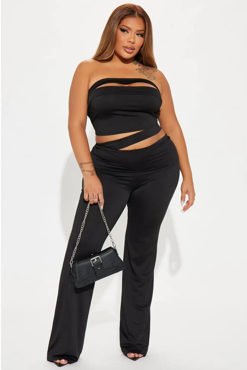 Kira Pant Set - Black