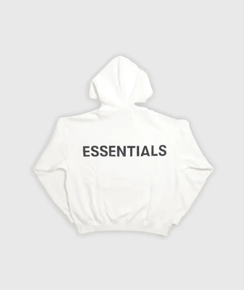 3M Logo Pullover Hoodie White