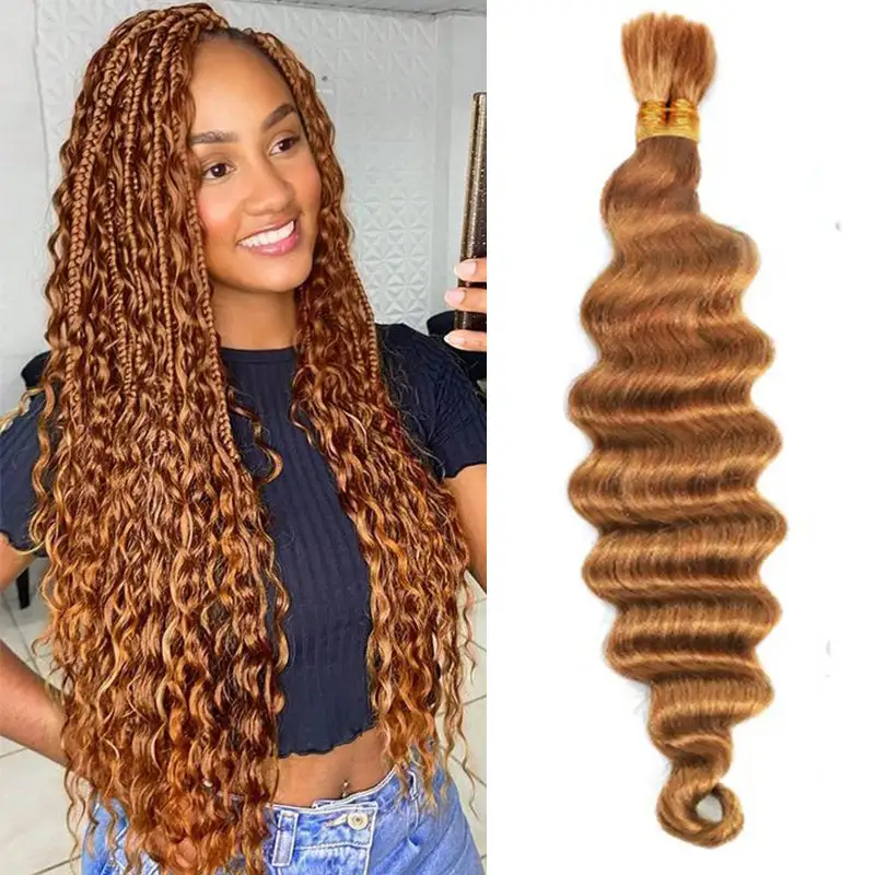 Flash Sale |Boho Braids Loose Deep Wave Hair Bulk For Braids 100% Human Hair Extensions 100g