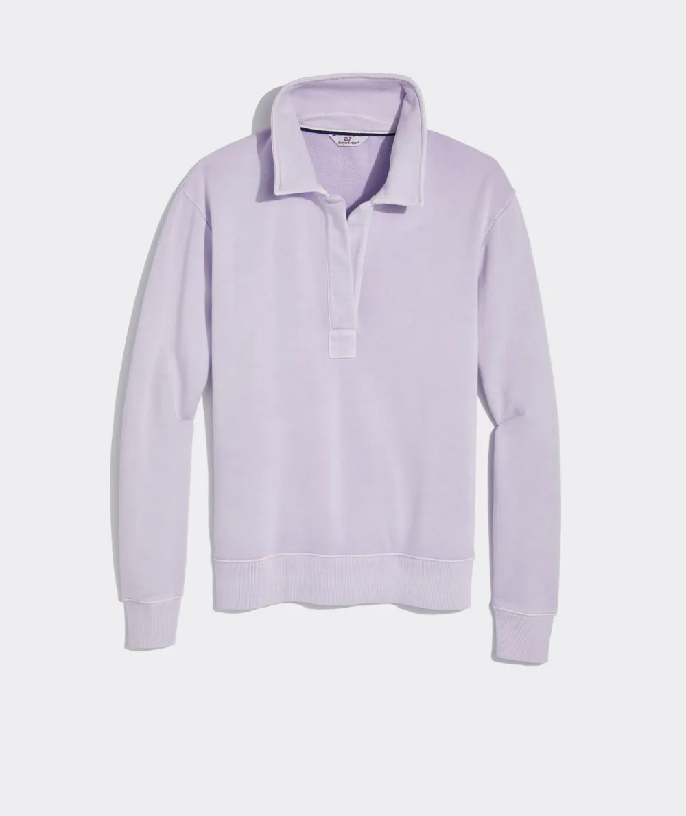 Polo Popover Sweatshirt