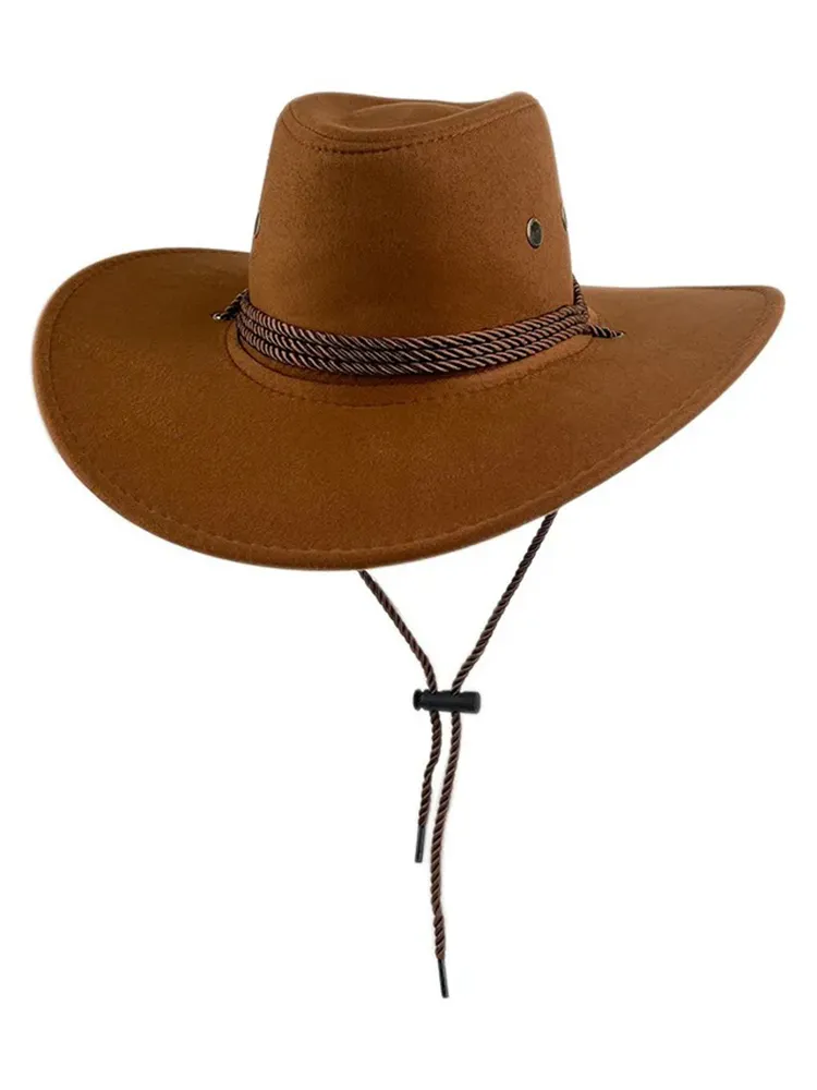 Suede Western Cowboy Hat