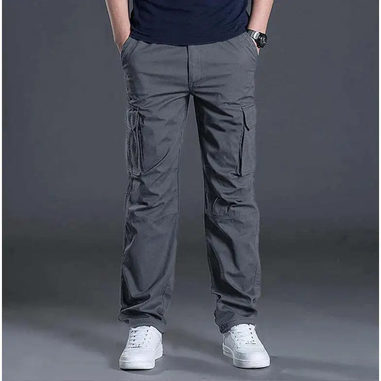 MEN SUMMER CARGO TROUSERS (PACK OF 2).