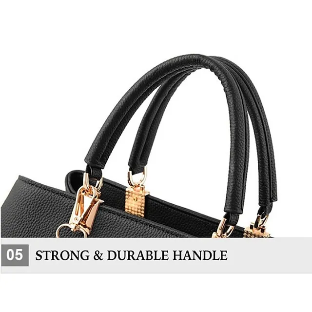 Women's Handbag Crossbody Bag Satchel Top Handle Bag PU Leather Office Daily Date Bowknot Solid Color Wine Black Pink