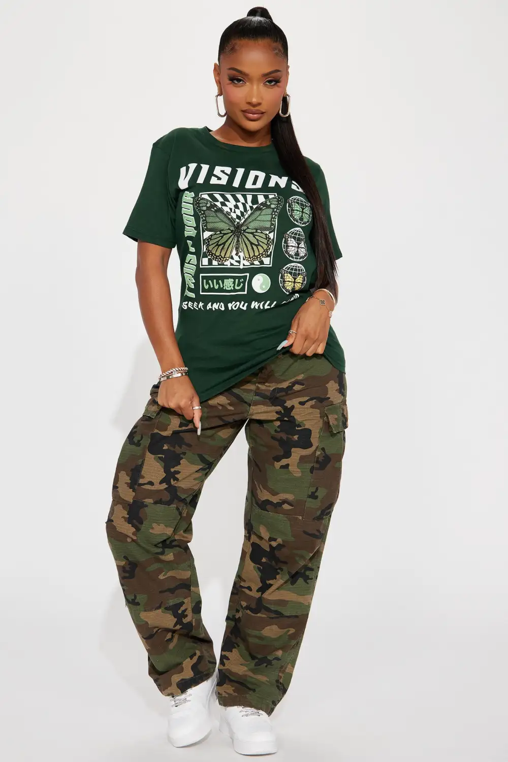 Visions Graphic Tee - Green
