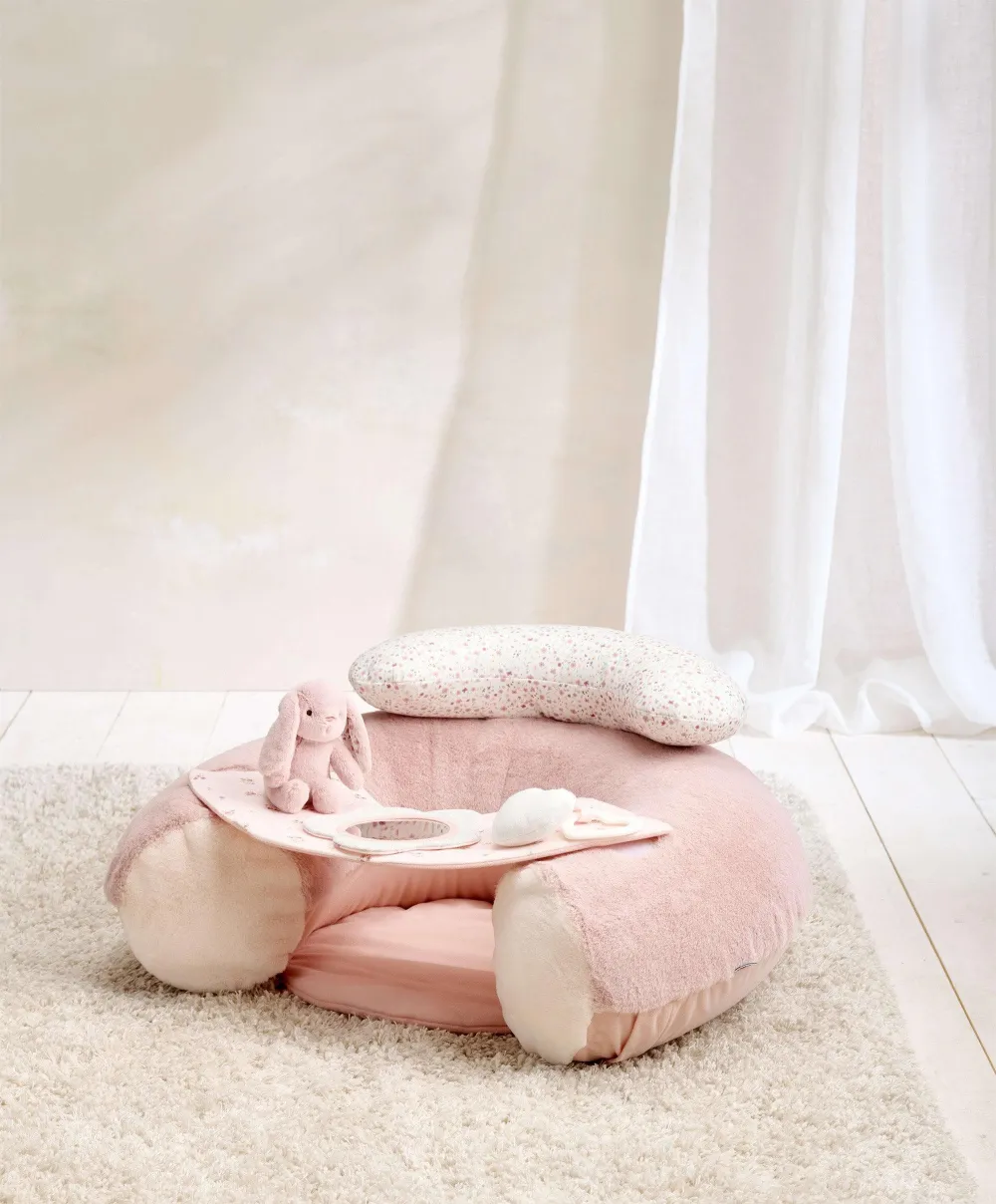 Sit & Play Interactive Floor Seat - Welcome to the World Bunny