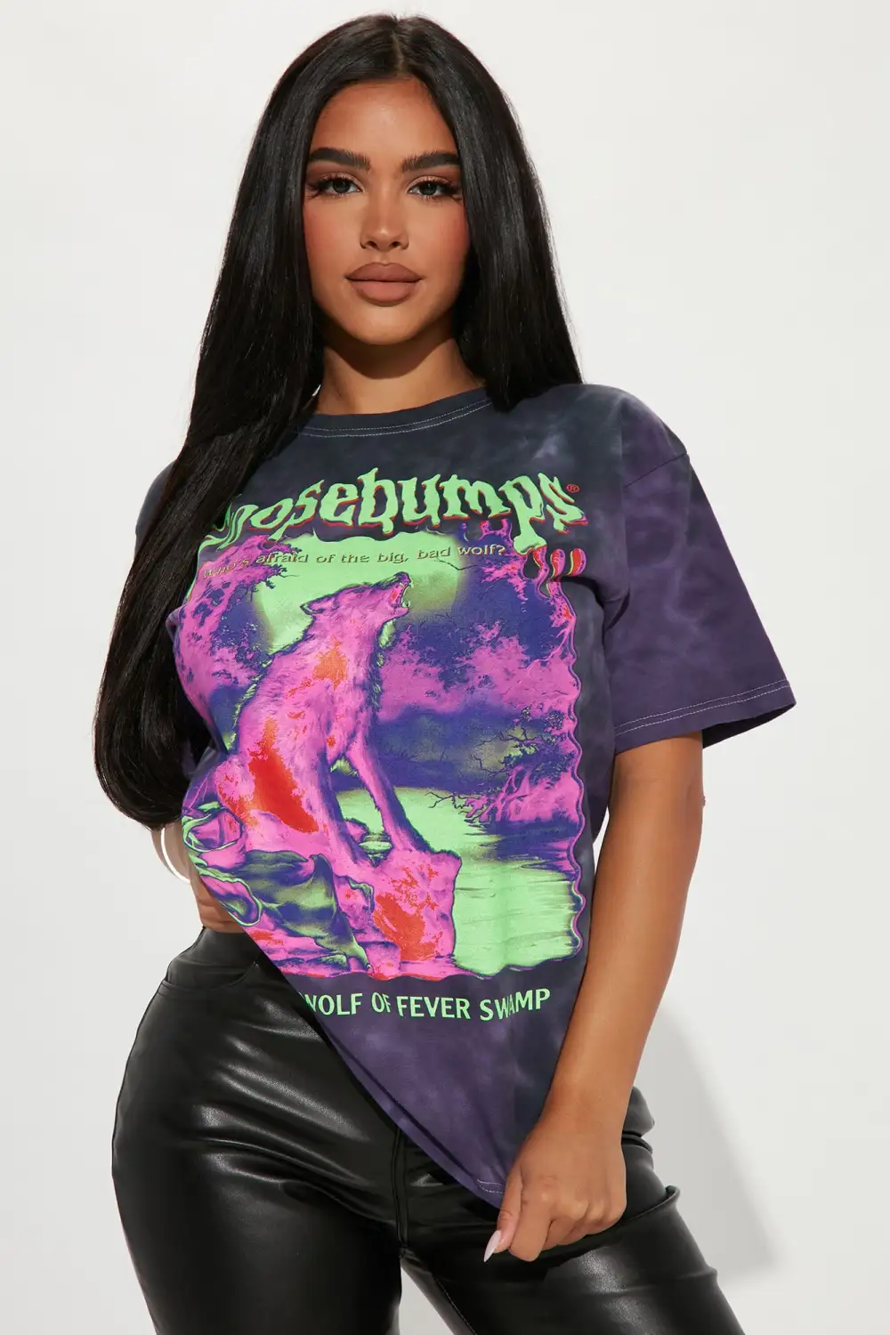 Goosebumps Warewolf Washed Tee - Black/combo