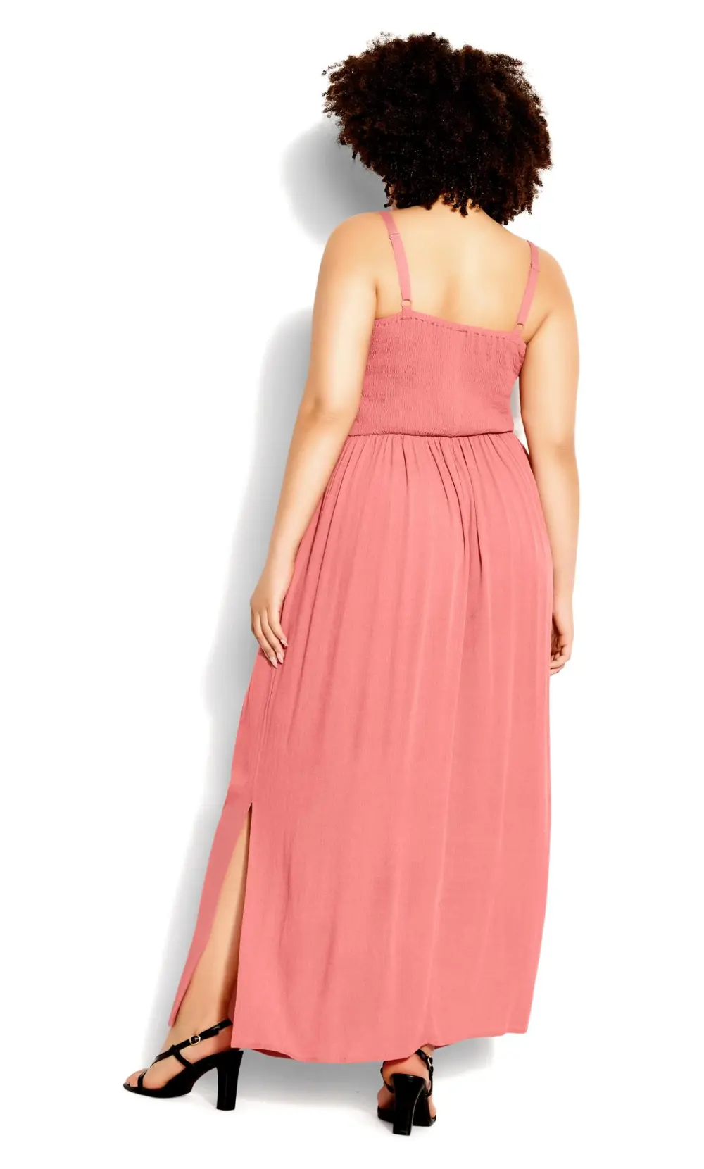 Evans Pink Riviera Maxi Dress