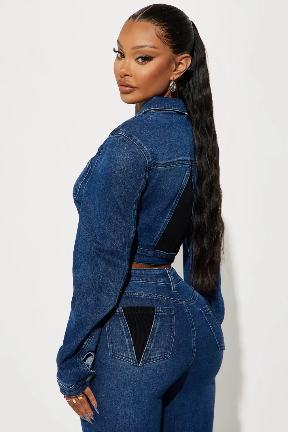 Splitting Ways Denim Jacket - Medium Wash