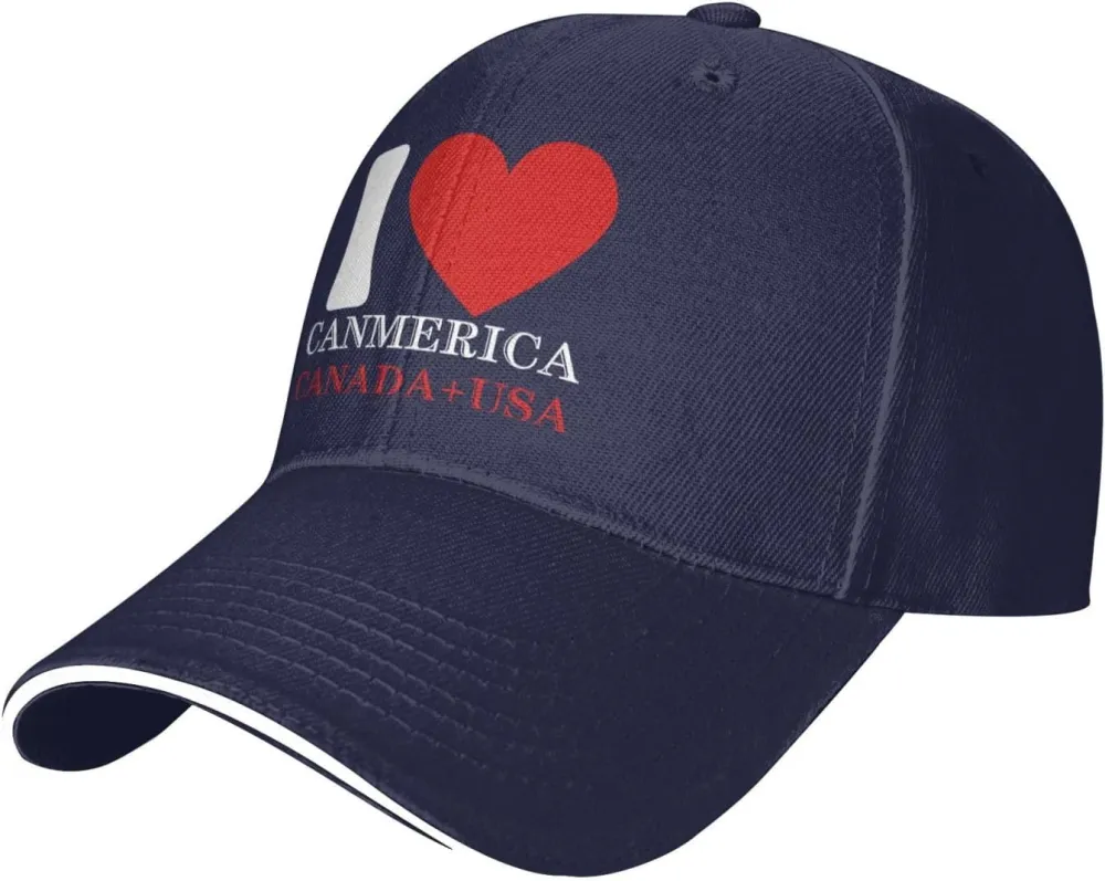 Funny Trump Oh Canada! 51st States Baseball Cap Hat