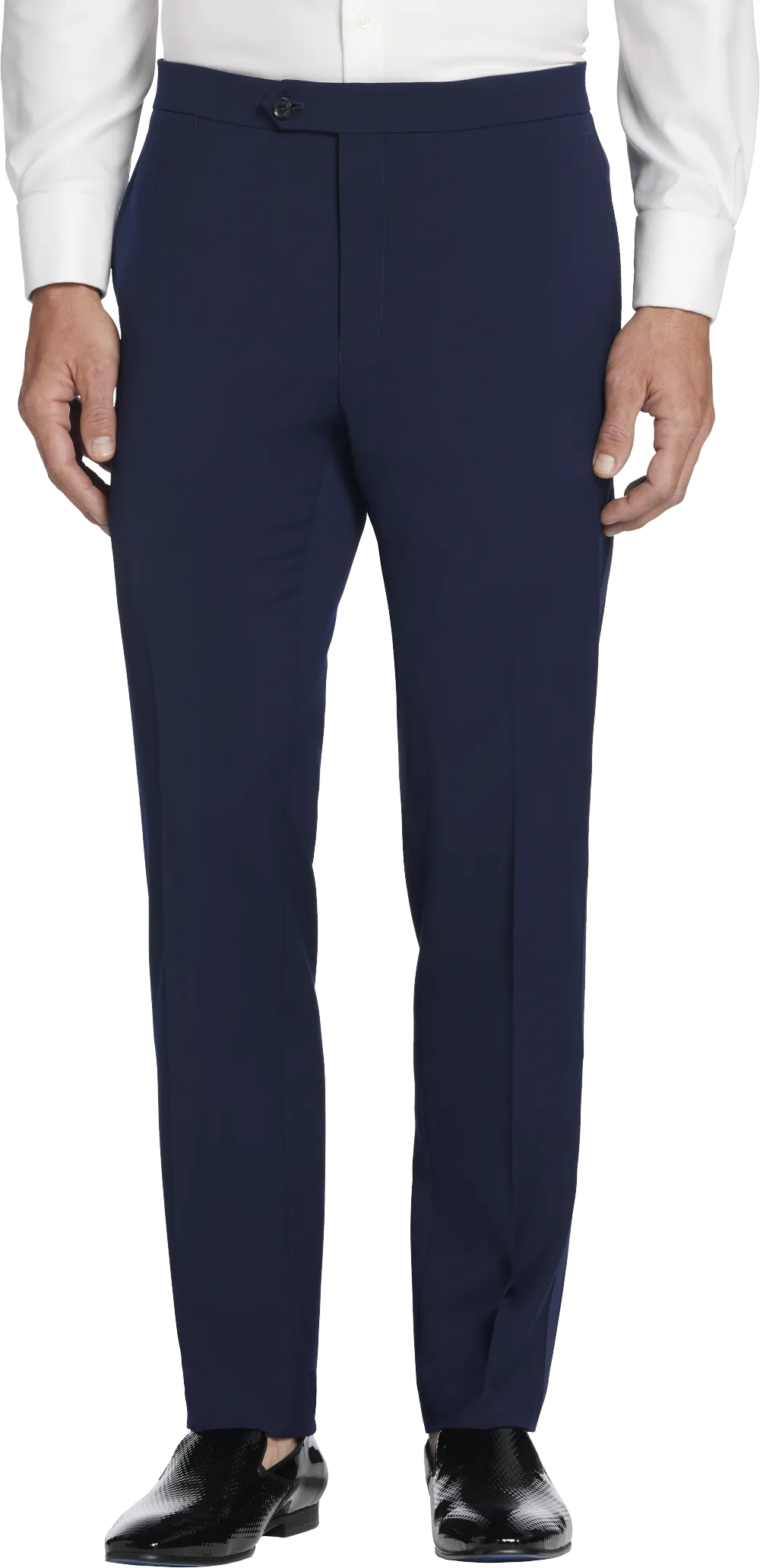 Tommy Hilfiger Slim Fit Wool Blend Tuxedo Pants