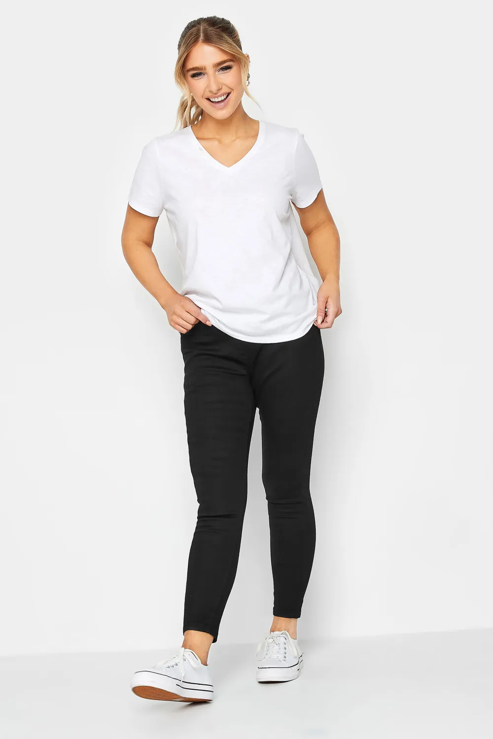 M&Co Black Stretch Jeggings