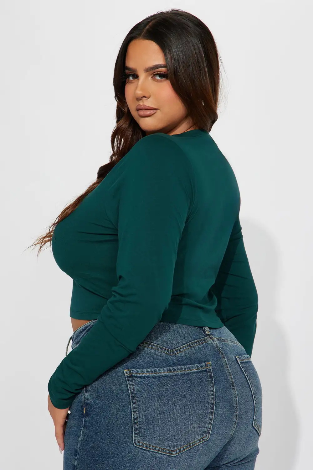 Robin Long Sleeve Top - Hunter
