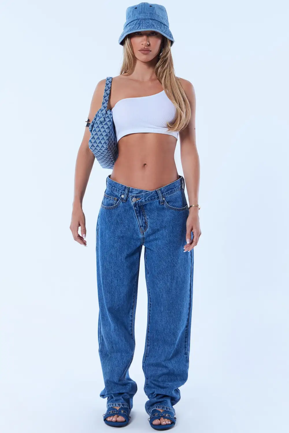 Nova Crossover Straight Leg Jean - Dark Wash