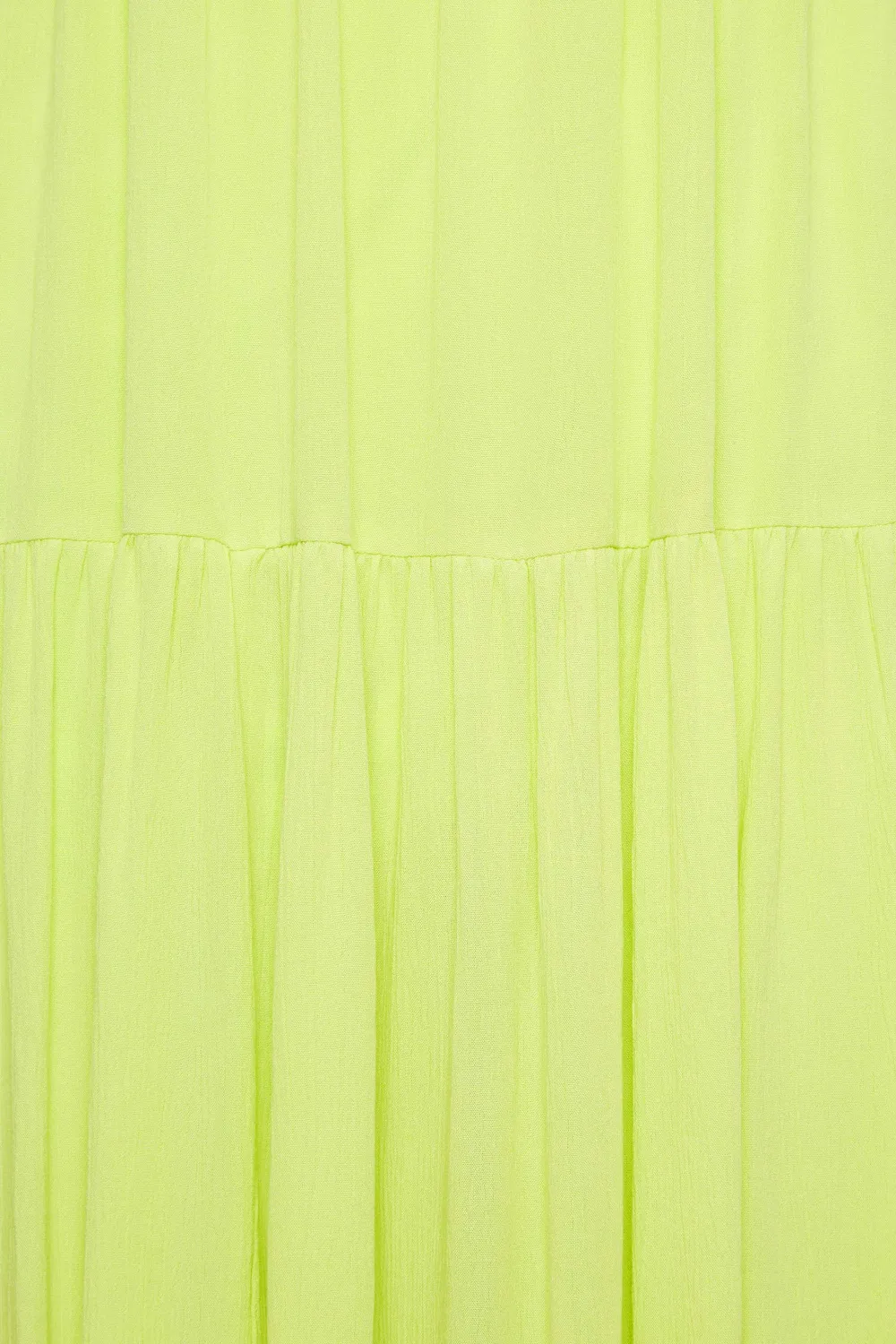 YOURS Curve Lime Green Shirred Strappy Sundress