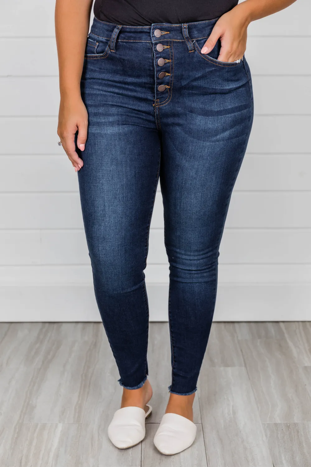 The Chelsie Dark Wash Jeans