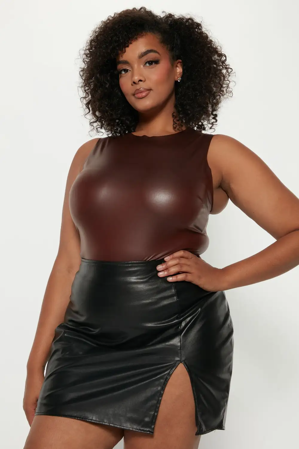 Kassidy Bodysuit - Chocolate