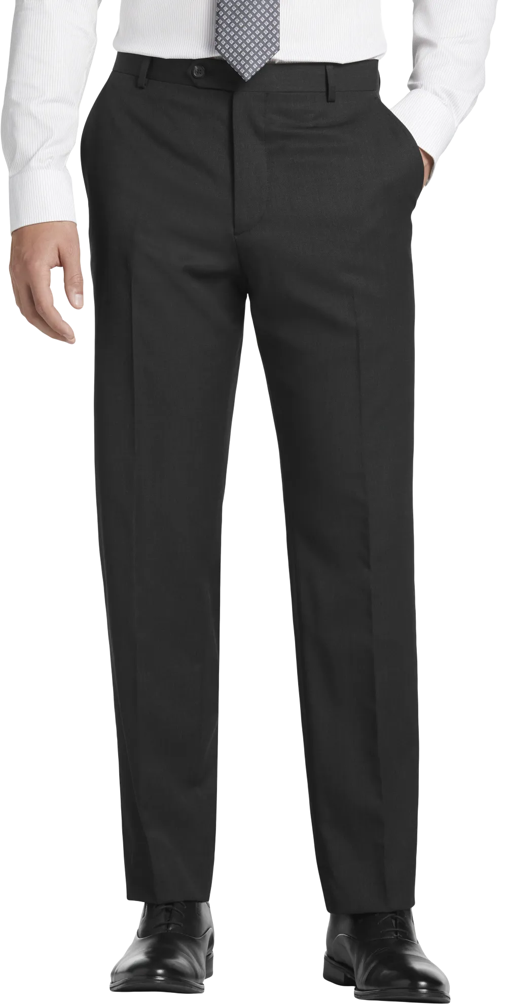 Pronto Uomo Platinum Modern Fit Wool Suit Pants