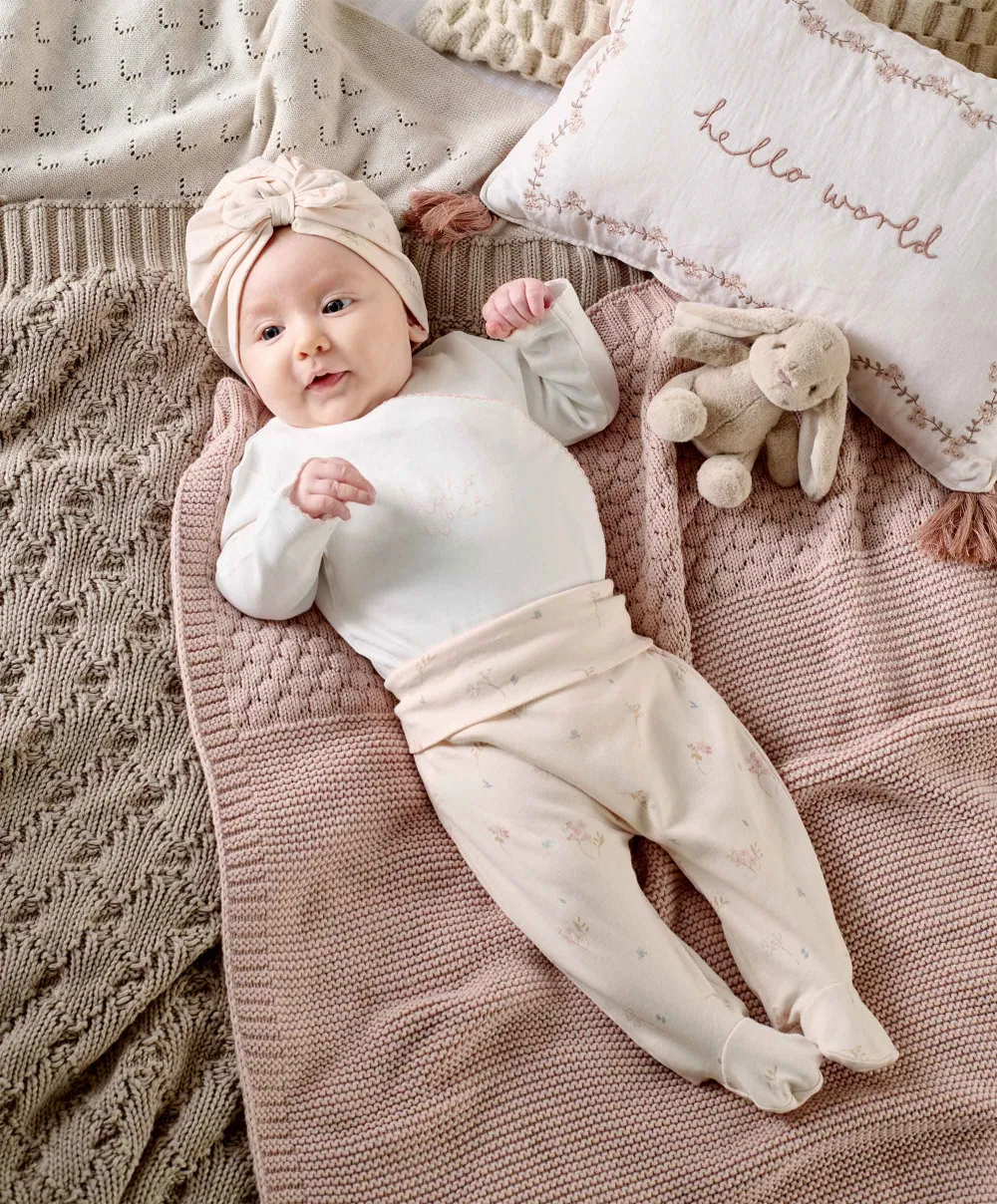 My First Outfit Set (3 Piece) - Floral