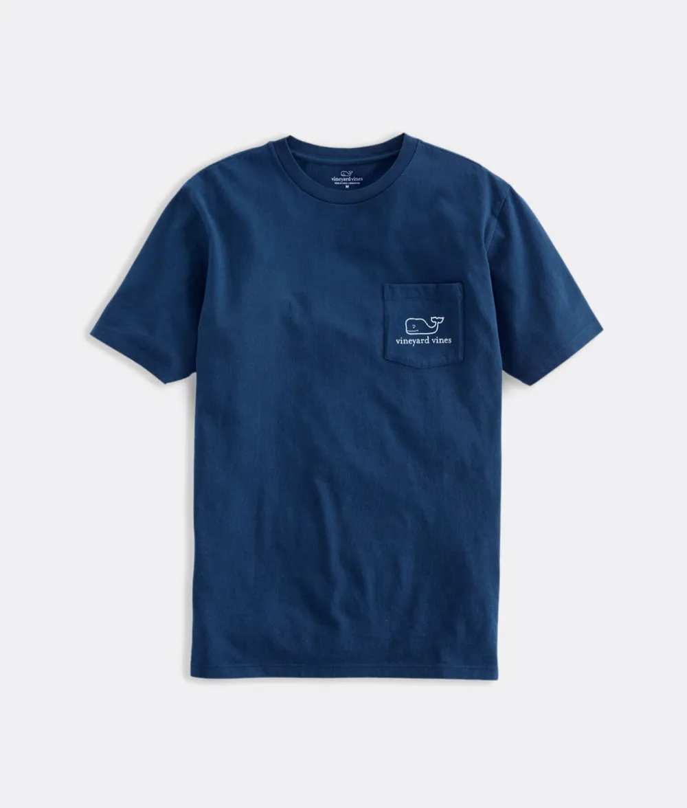 Vintage Whale Short-Sleeve Pocket Tee