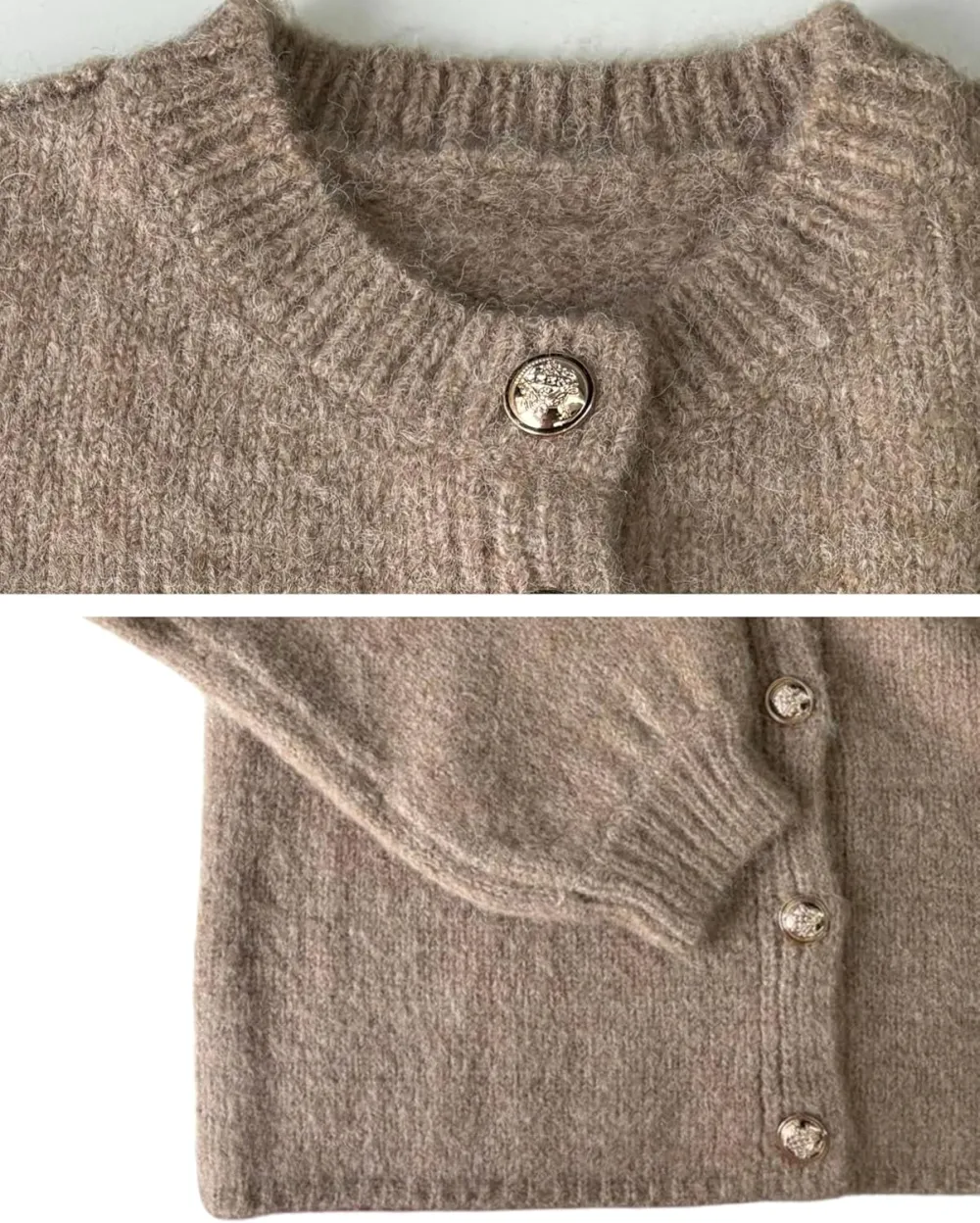 🎄Hot Sale Sweaters Casual Lightweight Long Sleeve Button Up Knit Oversized