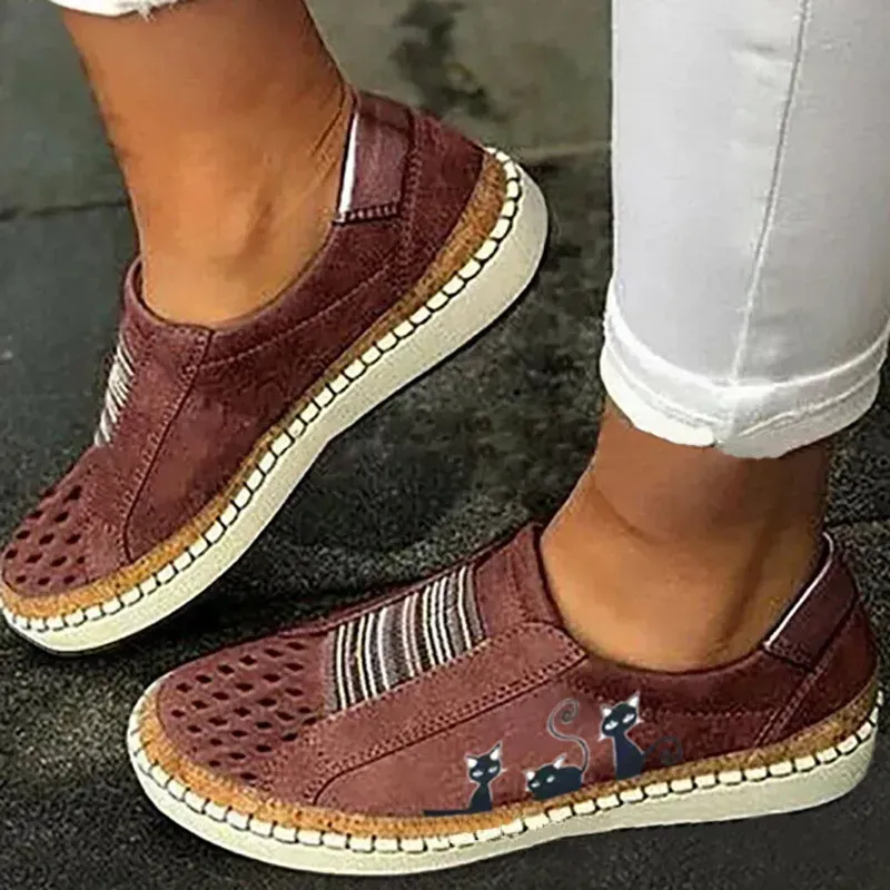 Women's Breathable Flat Bottom Bunion Corrector Sneaker Shoes