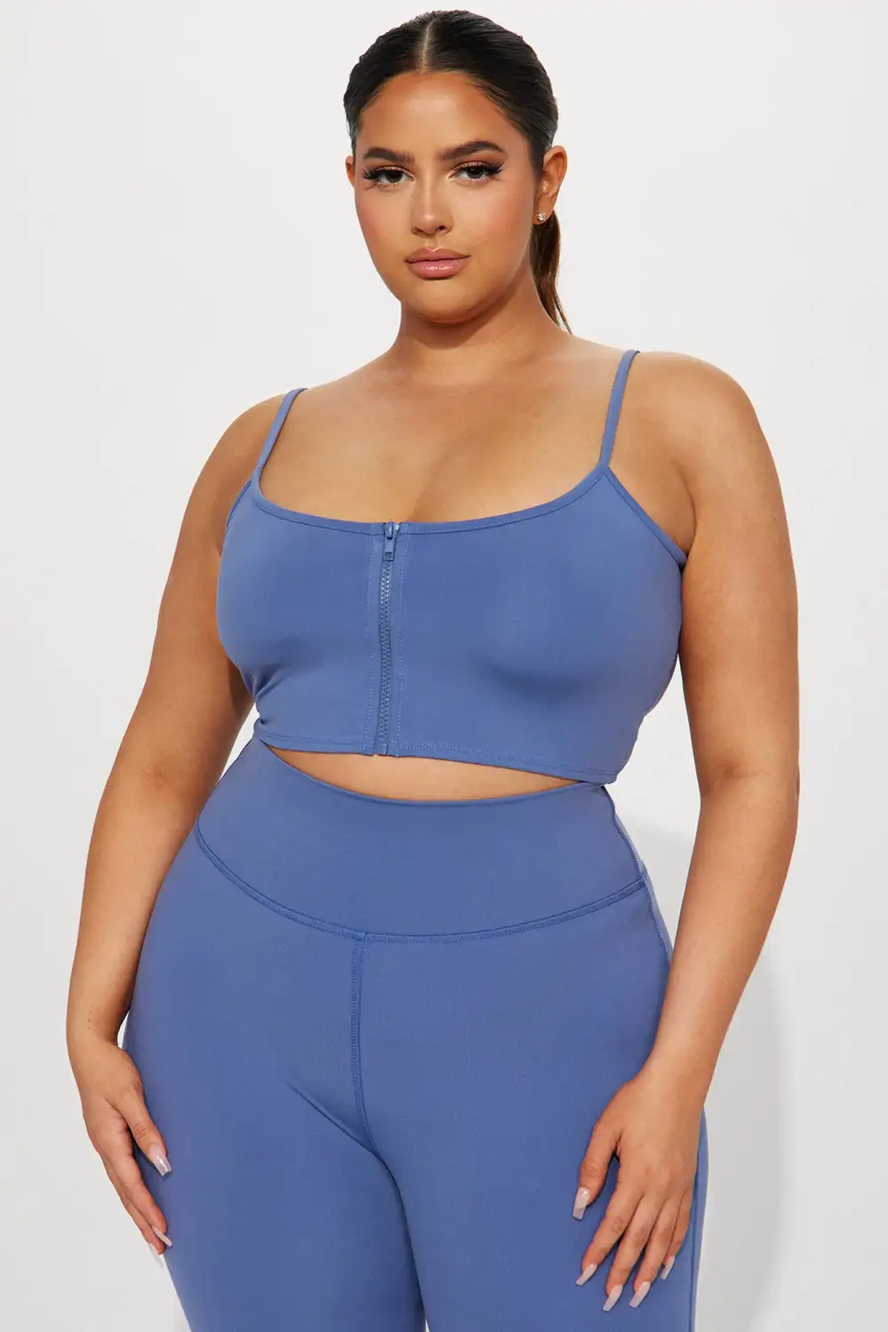 Break A Sweat Active Sports Bra - Slate Blue