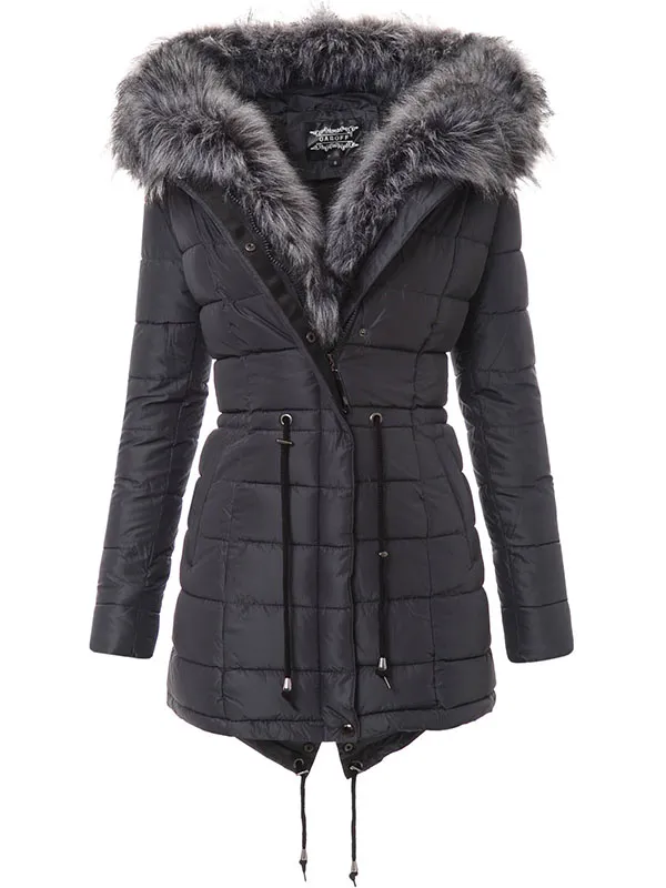 Fur women's jacket