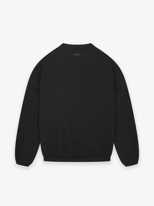 Stretch Woven Running Crewneck