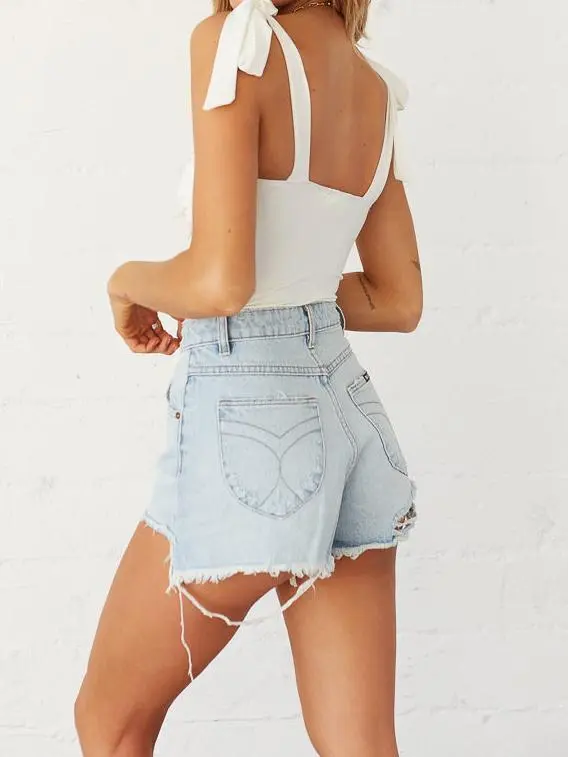 Dusters Short In Layla Bleach
