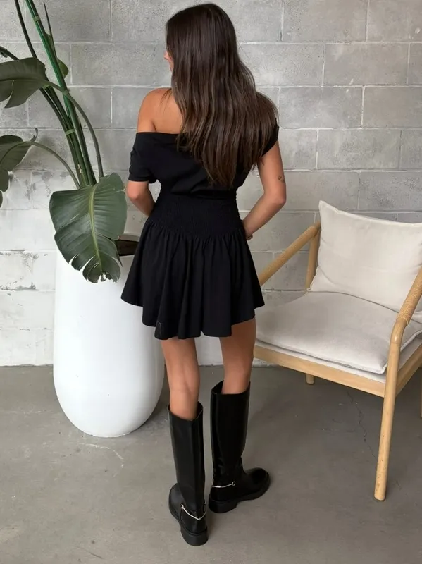 Fitted Sleeveless Mini Dress