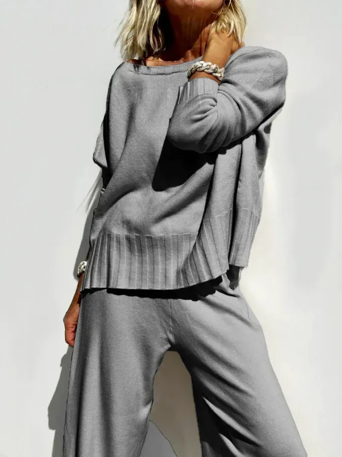 Casual Sweater Suit (Other colors are sold out and being restocked)