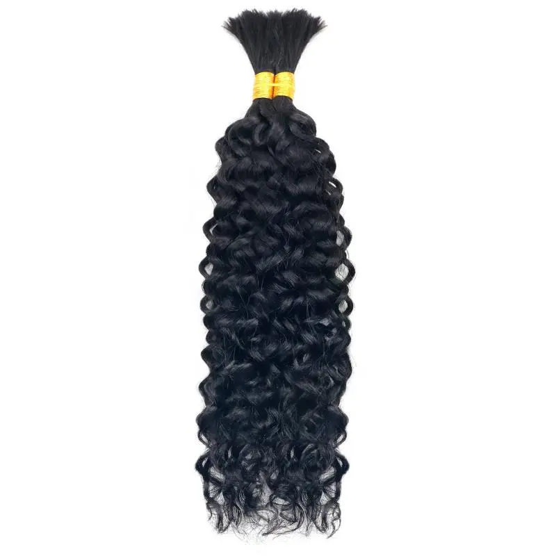 Flash Sale |Boho Braids Water Wave Hair Bulk For Braids 100% Human Hair Extensions 100g