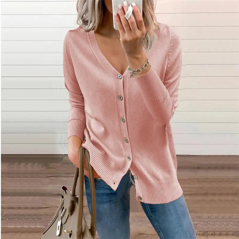 button sweater sweater cardigan coat