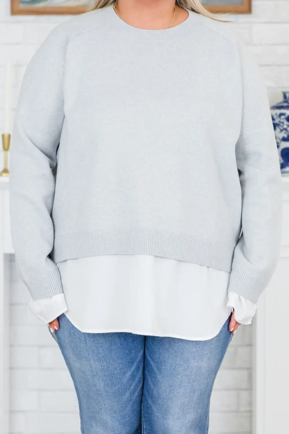 My Ideal Type Sweater, Gray