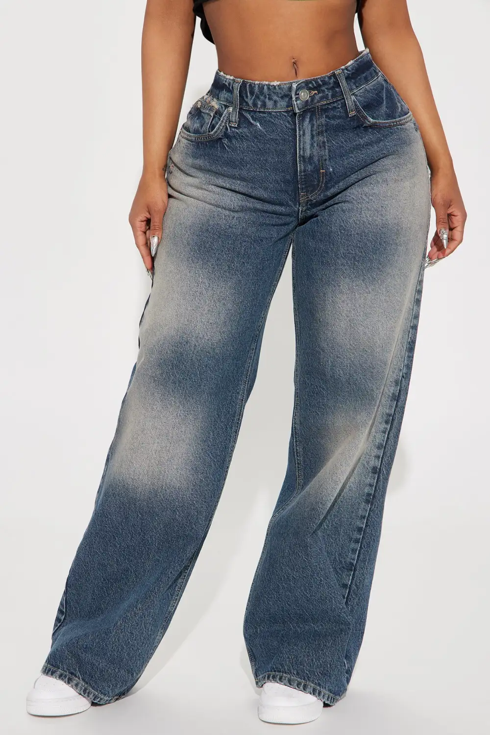 On To The Next Straight Leg Jeans - Vintage Wash