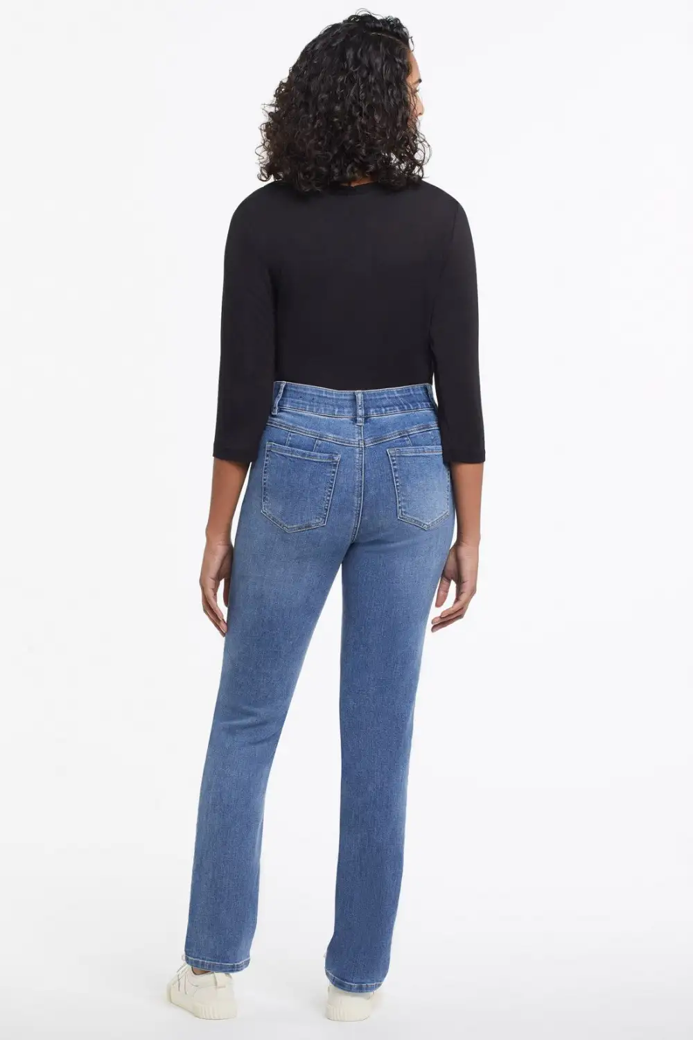 Petite Sophia Curvy Straight Leg Jeans-Dk.Vintage