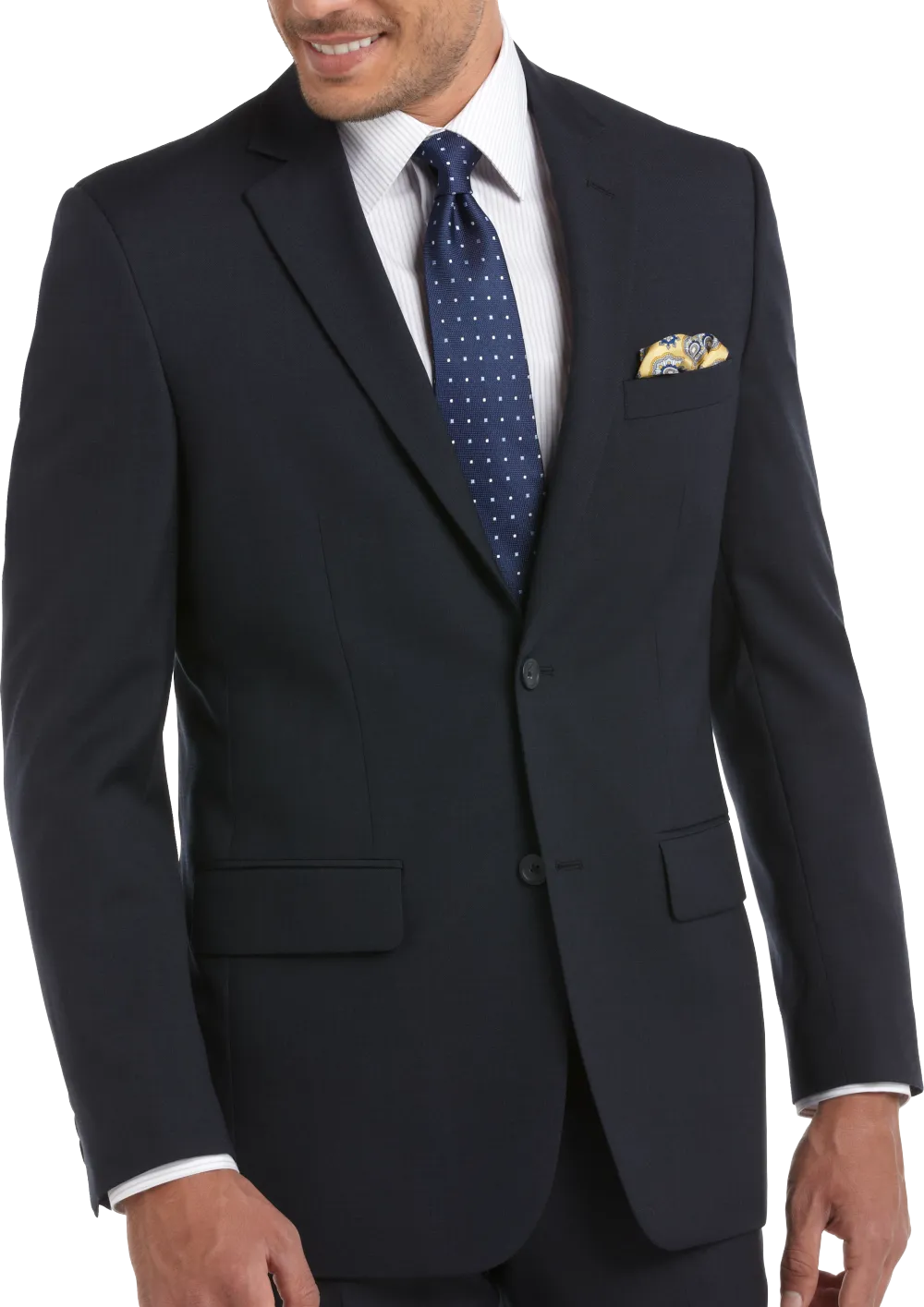 Pronto Uomo Platinum Executive Fit Wool Suit Jacket