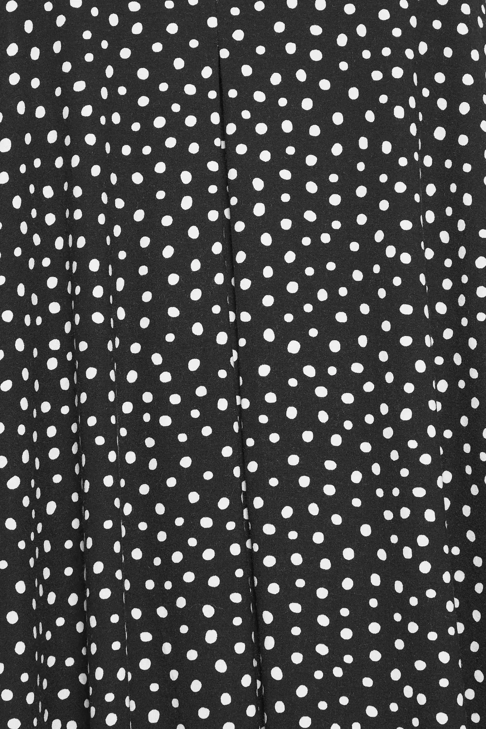 YOURS Curve Black Spot Print Mini Dress