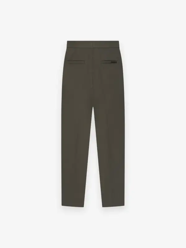 Wool Gabardine 8th Trouser