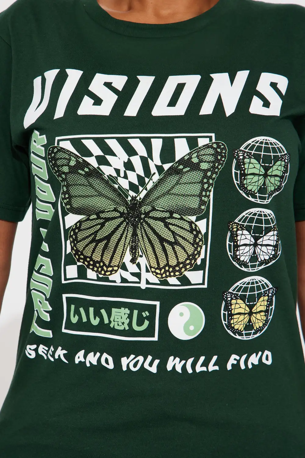 Visions Graphic Tee - Green