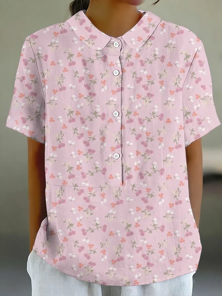 Women's Casual Spring Printed Shirt