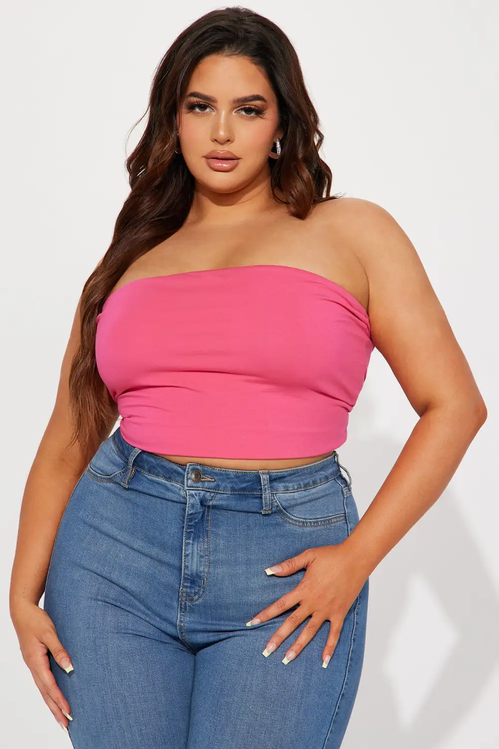 Essential Bandeau - Fuchsia