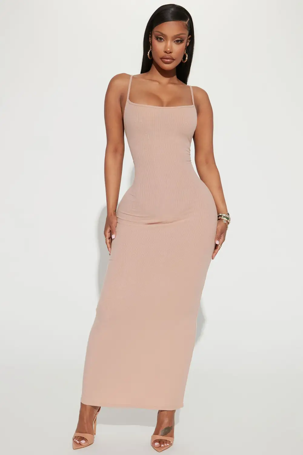 Cassidy Maxi Dress - Tan