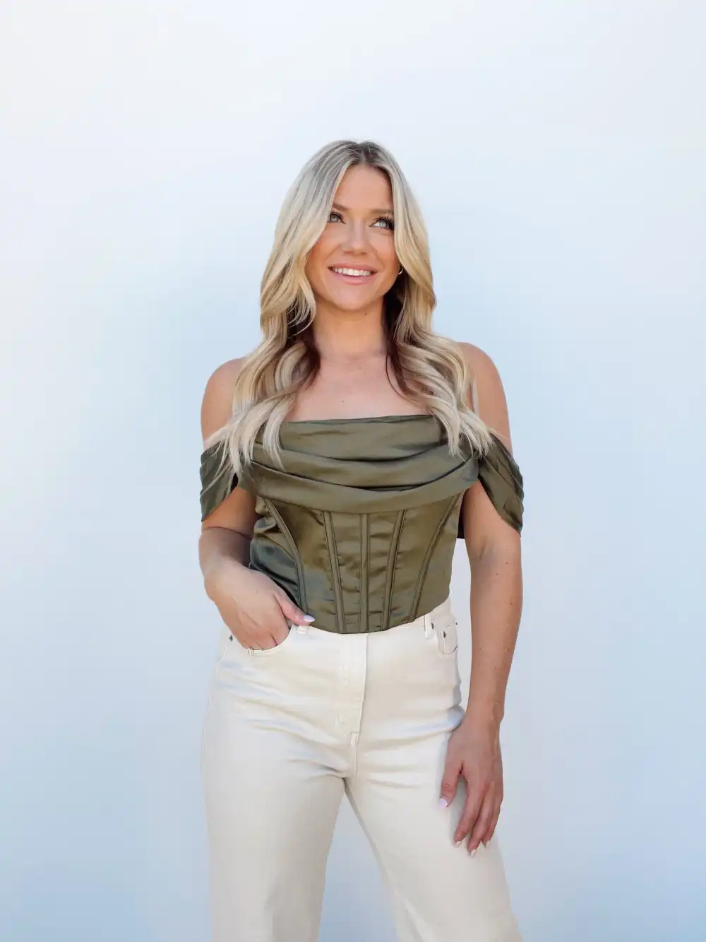 Champagne Wishes Top