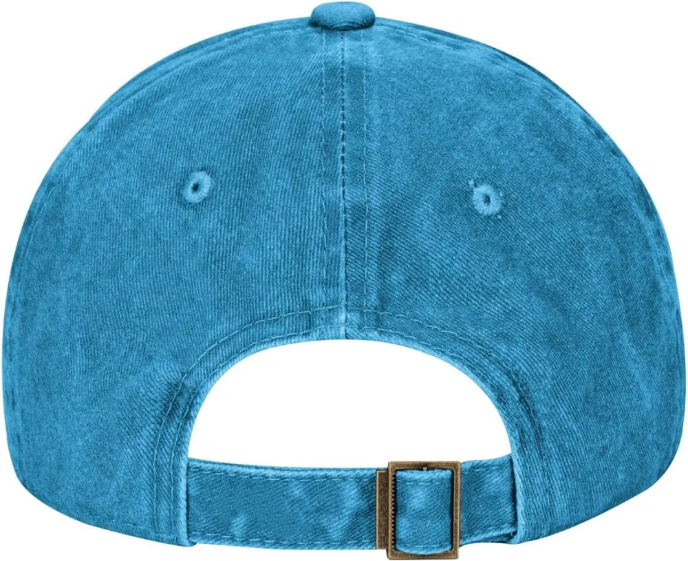 Make Canada 51st State Hat Washed Denim Unisex Fashion Trucker Baseball Cap