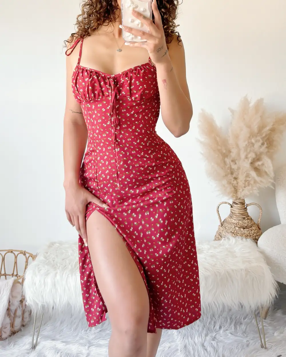 RESTOCKED! ELENA FLORAL DRESS