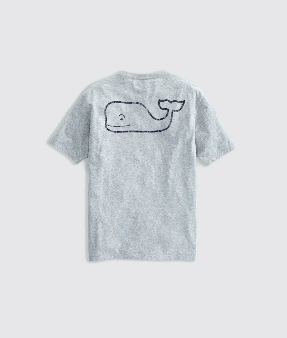 Vintage Whale Short-Sleeve Pocket Tee